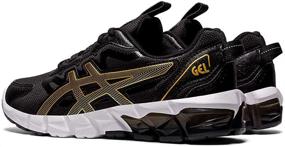 img 2 attached to ASICS Kids Gel Quantum Black Girls' Shoes: Comfortable and Stylish Footwear for Active Youngsters