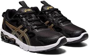 img 3 attached to ASICS Kids Gel Quantum Black Girls' Shoes: Comfortable and Stylish Footwear for Active Youngsters