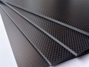 img 3 attached to 🔥 Premium Quality Plain Matte Carbon Fiber Sheet - 150X125X2 Dimension | Lightweight & Durable Design