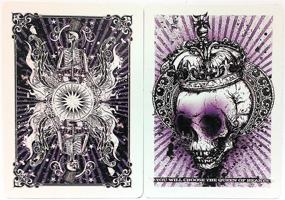 img 2 attached to 🚲 Bicycle Karnival Midnight Purple Deck Playing Cards - Exquisite Limited Edition