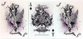 img 1 attached to 🚲 Bicycle Karnival Midnight Purple Deck Playing Cards - Exquisite Limited Edition