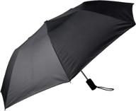 ☂️ black oversize umbrella for weather stations logo