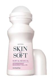 img 2 attached to Avon Skin So Soft, Soft & Sensual Antiperspirant Deodorant Roll-On 2.6oz (Pack of 12)