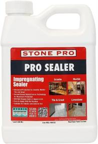 img 4 attached to 🧱 Stone Pro Pro Sealer - Premium Impregnating Sealer for Granite, Marble, Tile, and Grout - 32 oz