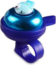 img 2 attached to 🚲 Blue Fish Bicycle Bell for Boys - MINI-FACTORY Cute Handlebar Bike Horn for Safe Cycling Ringing - Kids' Favorite!