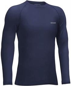 img 4 attached to 👕 Voyager Compression Underwear Undershirts - Optimized Performance Boys' Apparel