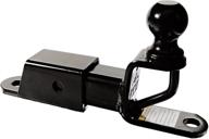 🚚 atv tek trh1 trio hd receiver hitch with ball mount: durable and versatile tow hitch logo