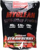 top-quality myogenix strawberry whey protein powder, 5lb - optimal fitness supplement for muscle growth logo