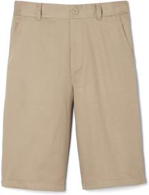 img 4 attached to 👖 French Toast Boys' Pull-On Khaki Shorts: Stylish and Comfortable Kids' Clothing