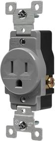 img 2 attached to ENERLITES Receptacle Tamper Resistant Commercial 61150 GY 10PCS
