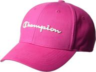 🧢 get cool and casual with champion men's classic twill hat logo