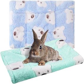 img 4 attached to 🐹 Guinea Pig Hamster Warm Mats Bed - Soft Cushion Sleep Pad for Hamsters, Squirrels, Hedgehogs, Rabbits, and Chinchillas