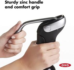 img 2 attached to 🍾 Enhanced OXO Steel Vertical Lever Corkscrew featuring Removable Foil Cutter