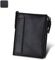 💼 emoly men's wallet: minimalist design with advanced rfid blocking technology logo