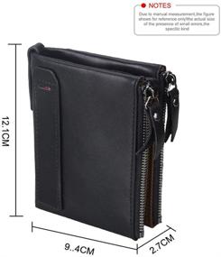 img 2 attached to 💼 Emoly Men's Wallet: Minimalist Design with Advanced RFID Blocking Technology