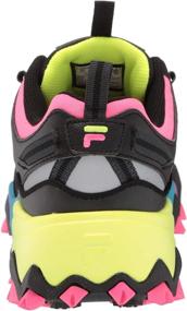 img 2 attached to 👟 Fila Oakmont Women's Sneaker: Black Multi Athletic Shoe for Women