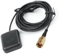 detroit packing co. high gain 28db magnetic external gps antenna cable - 7.5m (25ft) straight smb female connector - compatible with verizon samsung 3g network extender logo