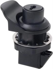 img 3 attached to Hanperal Push Button Latch 93-303 Series - Secure Your Boat/Motorcycle Glovebox