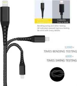 img 4 attached to SHARLLEN Charger Lightning: Fast and Reliable Charging for Compatible Devices