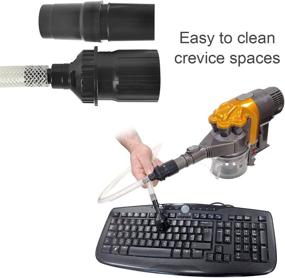 img 1 attached to 🧹 Ultimate Cleaning Kit: KEEPOW 8-Pcs Mini Vacuum Attachments Compatible with Eureka Oreck Hoover Kenmore and Kirby