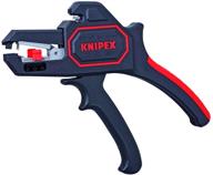 🔧 efficient wire stripping made easy with knipex tools automatic stripper, 10-24 awg (1262180) logo