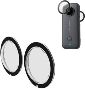 img 4 attached to 📸 Enhanced Dual Lens Protectors for Insta360 One X2 Accessories