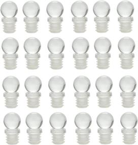 img 2 attached to 🍾 Nakpunar Set of 24 Glass Bottle Stoppers for Wine, Beverages, Soda, Champagne, Liquors, Oils - Enhanced for SEO