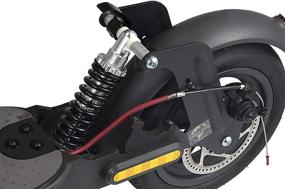 img 3 attached to 🛴 Enhance Your Xiaomi M365 Scooter with ESparts by NASH V1 Rear Suspension Upgrade in Black