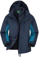 🧥 boys' clothing: waterproof jacket by mountain warehouse - cannonball logo