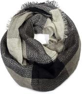 🧣 stylish plaid tartan infinity scarf for women - scarfands women's accessories logo