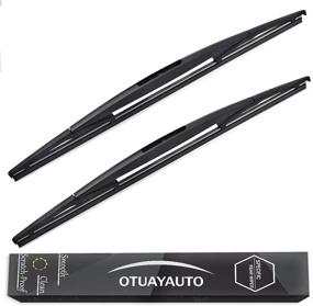 img 3 attached to OTUAYAUTO Rear Windshield Wiper Blades Replacement Parts