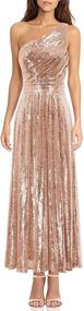 img 4 attached to Kate Kasin Sequin Evening Dress Women's Clothing