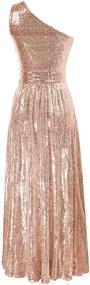 img 2 attached to Kate Kasin Sequin Evening Dress Women's Clothing