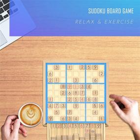 img 3 attached to 🧩 Wooden Sudoku Board Drawer Puzzles by KAILIMENG