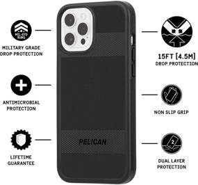 img 2 attached to CASE-MATE PELICAN - PROTECTOR Series - Case For IPhone 12 And IPhone 12 Pro (5G) - 15 Ft Drop Protection - 6