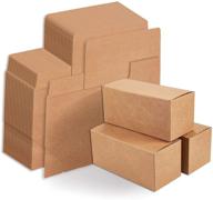 kraft gift boxes with lids: 9 x 4.5 x 4.5 in. size, 20 pack logo