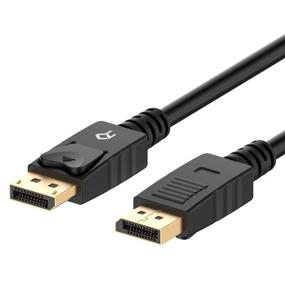 img 4 attached to 🔌 Rankie DisplayPort to DisplayPort Cable: Enjoy 4K Resolution Clarity - 6 Feet, Black