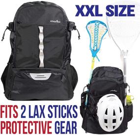 img 2 attached to Organize and Carry Your Lacrosse Gear Hassle-Free with Athletico's Extra Large Lacrosse Bag