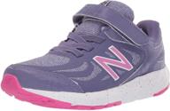 🏃 new balance athletic little girls' running shoes logo