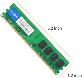 img 3 attached to TECMIYO 4GB Kit (2X2GB) DDR2 PC2-5300 PC2 5300U Non ECC Unbuffered 1