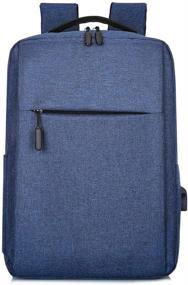 img 4 attached to 🎒 Laptop Backpack with Built-In Business Charging Bookbag Technology