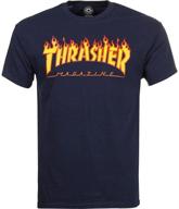 thrasher magazine flame logo t shirt logo