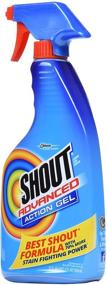 img 2 attached to 🍃 Shout Advanced Gel Laundry Stain Remover Spray and Wash - Best Shout Formula, 22 oz (Pack of 3)