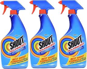 img 4 attached to 🍃 Shout Advanced Gel Laundry Stain Remover Spray and Wash - Best Shout Formula, 22 oz (Pack of 3)