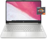 💻 hp 15 laptop: amd ryzen 7 3700u, 8gb ram, 256gb ssd, hd display - windows 10 home logo