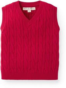 img 4 attached to Hope Henry V Neck Cricket Sweater
