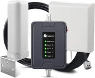 enhance cellular signal range in rvs, motorhomes, and boats with 5-bands cell phone booster - boost gsm, 3g, 4g lte data and voice signals for verizon, at&t, t-mobile, sprint, us cellular, and more logo