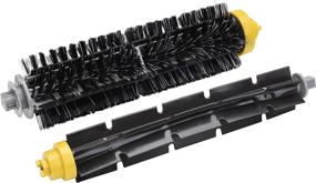 img 3 attached to LOVECO Replacement Accessory Kit for iRobot Roomba 600 & 500 Series - 8 Filter, 8 Side Brush, 1 Bristle and Flexible Beater Brush, 1 Cleaning Tool