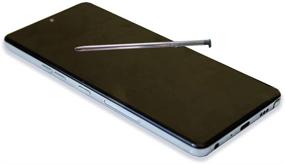 img 1 attached to 🖊️ Черная замена стилус-ручки Black Touch для LG Stylo 6 (модели Q730) - LCD-ручка с сенсорным экраном