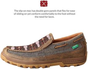 img 2 attached to 👞 Премиальные мокасины из перекрученной кожи с резиновой подошвой: стильные мокасины и туфли для мужчин